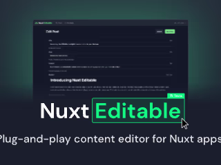 Nuxt Editable