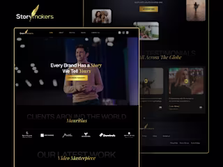 Story Makers | Figma Design | Webflow Development