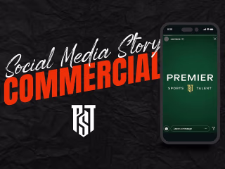 Story Commercial for Premier Sports Talent | Animated Instagram…