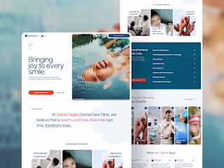 DokterGigiku - Dental Clinic Website