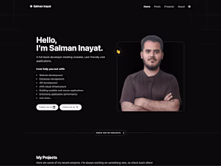 Personal Portfolio Website