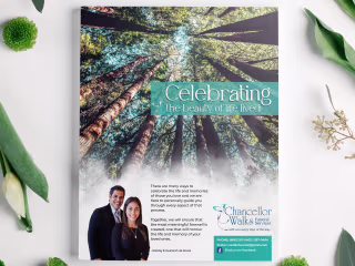 Magazine Ad for Chancellor Walks - Client Testimonial