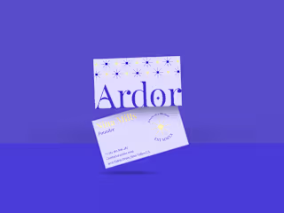 Ardor | Brand Identity |