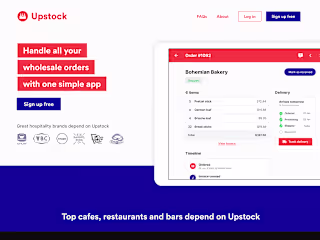 Upstock | SaaS Startup | Webflow Website Design + Build