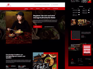 Kongfu Chilli — Restaurant Website Design