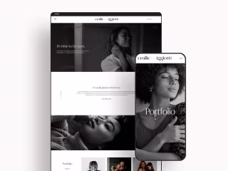 Emilie Iggiotti Photography Squarespace Website