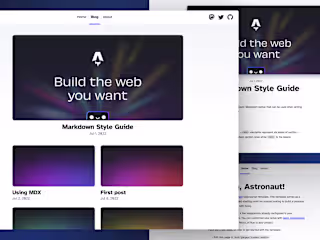 Astro Blog with CMS CloudCannon Integration