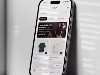 Fosn App (fashion app with AI integration)