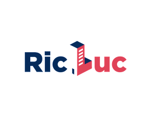 RicLuc: Modern Logo Design with a 3D Architectural Twist