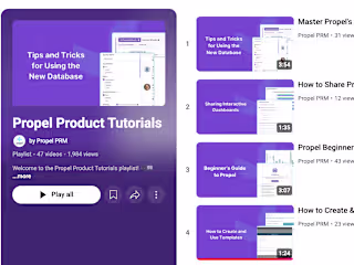 Propel Product Tutorials