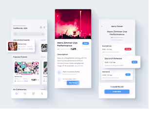 Ticketing App UI/UX Design