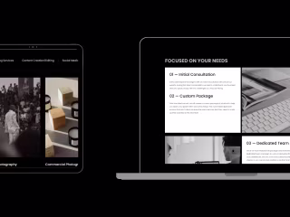 B.A. Media & Consulting Web Design