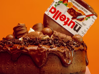 Overload Nutella Cheesecake Photography 