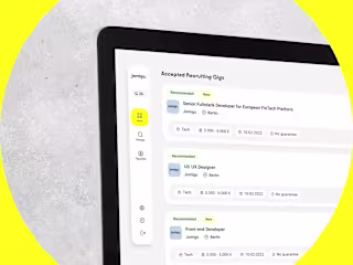 SAAS web app for recruiters and companies
