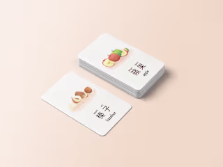 Food Flashcards｜Cantonese and English Literacy Learning 