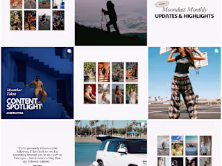 Social Media Strategy & Redesign / Moondust Management