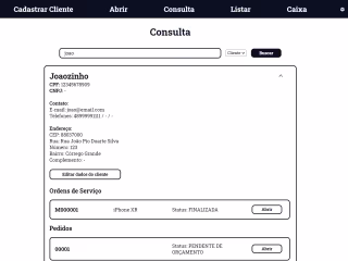 🧰 Web system for an electronics workshop