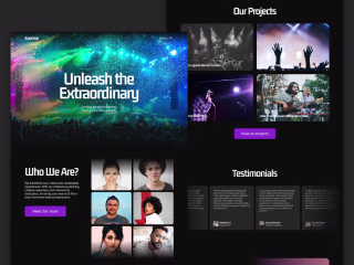 Eventor - Framer Website Template