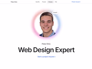 Petar Dinic - Portfolio Website