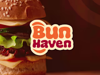 Brand Identity for a Burger brand "Bun Haven"