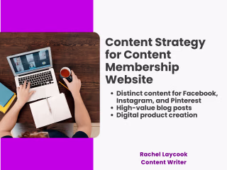 Content Strategy for Content Membership Website