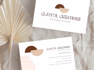 Branding/Web Design Clayful Creations Pottery Studio