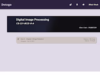 Detego - Google Classroom Clone