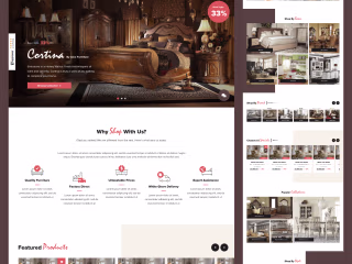E-commerce Site Design for Furniture Savings