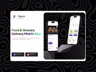 Food Grocery Delivery App.