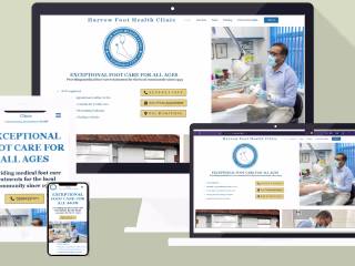 🩺Harrow Foot Health Clinic Website