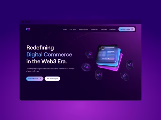 Commerxe: Crafting a Landing Page that Captivates and Converts