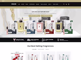 Insane Perfumes Development from Logo to packaging to website