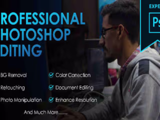 I will do a photoshop editing