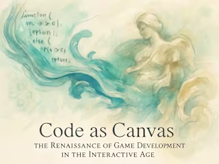 Code as Canvas: The Renaissance of Game Development in the Interactive Age