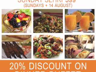 Flyer design for a restaurant chain
