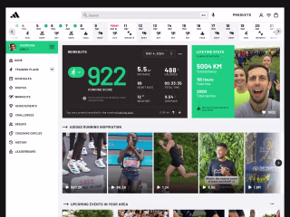 Adidas Micoach Fitness Platform