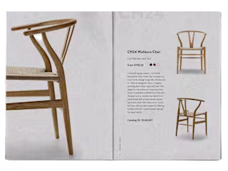 Furniture Catalog Design and Layout