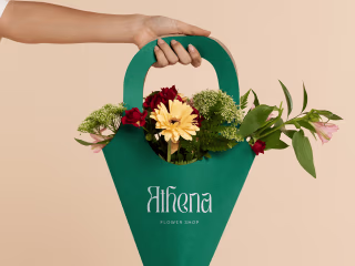 Brand Identity Design for Athena Flower Shop