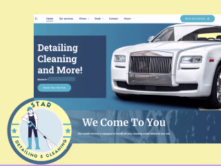 Car Detailing Website 