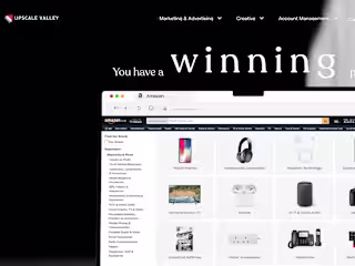 Amazon Services Provided Website Build With Webflow