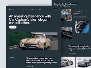 Company Landing Page
