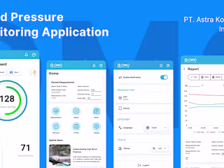 Blood Pressure Monitoring Application
