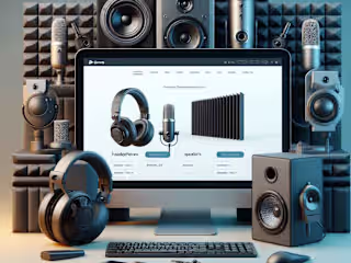 E-commerce Platform for Audio Products