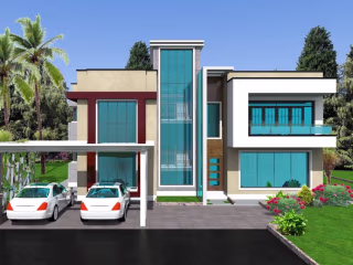 FLATROOFED VILLA 