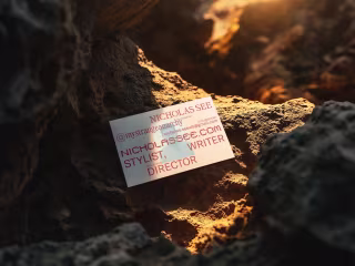 Business Card for Vogue Stylist