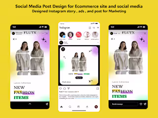 Social Media Post Design for Ecommerce site