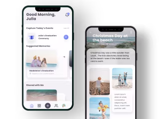 Web + Mobile UX/UI Design for Social Platform