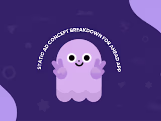 STATIC AD FOR AHEAD APP