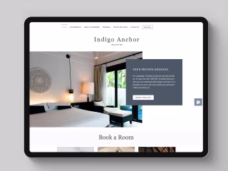 Indigo Anchor Website
