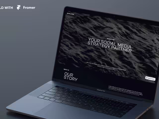 Social Media Agency Template in Framer